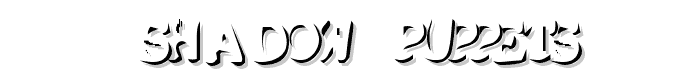Shadow Puppets font